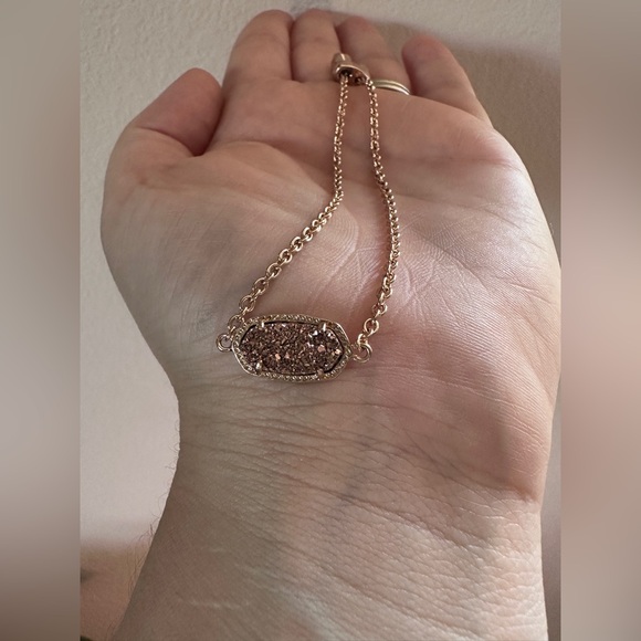 Kendra Scott Rose Gold necklace, bracelet, and cuff set - Picture 11 of 12